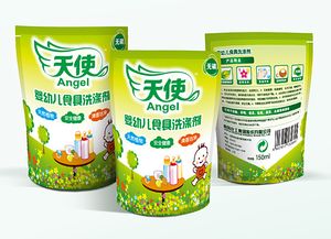 天使洗滌系列 從嬰幼兒到餐具的全方位日用品包裝設計創新